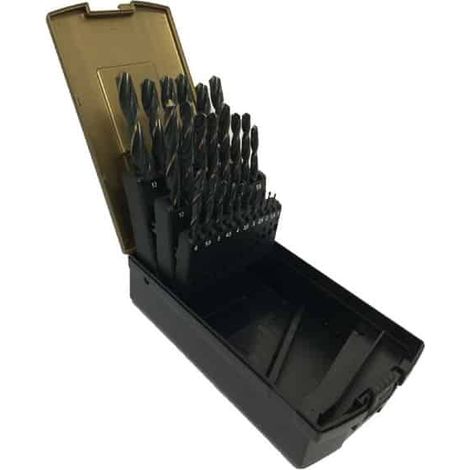 Foret à métaux HSS SpeedPower 25 pièces – 2076G – Affûtage spécial pour perçage rapide – Coffret ABS – Schill (1/3)