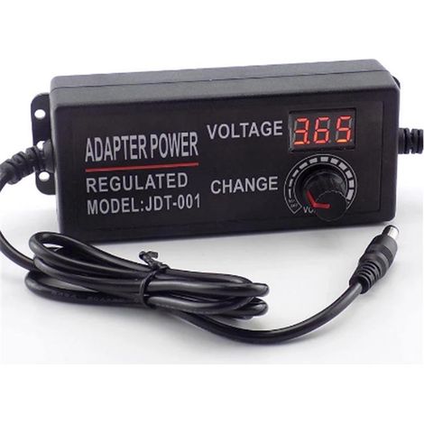 Alimentation DC réglable 30V 5A, bloc d'alimentation stabilisé pour LED, test électronique, chargeur universel, source de tension variable précise. (1/4)