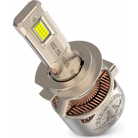 Bombilla LED de faro para coche 9004, 240 W, doble tubo de cobre (1/5)