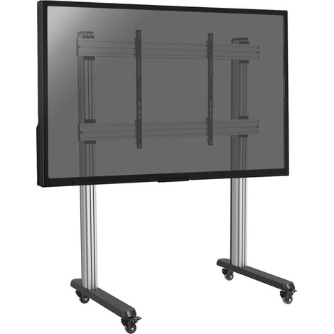Support sur pieds pour écran TV 70''-120'' - A roulettes (1/3)