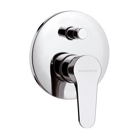 Surf miscelatore doccia c/deviatore monocomando ottone cromato (1/2)