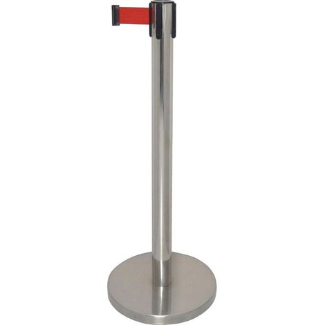 Barrière Rétractable à Sangle Rouge 3m - Bolero