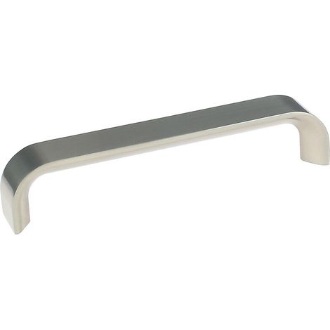 Poignée zamak finition inox - longueur 201 mm entraxe 192 mm - Recife