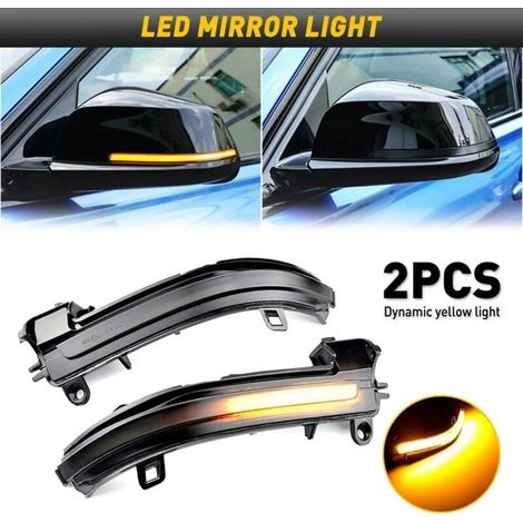 Clignotant de RéTroviseur LatéRal à LED Dynamique pour SéRie 1 2 3 4 F20 F22 F30 63137280771, 63137280772