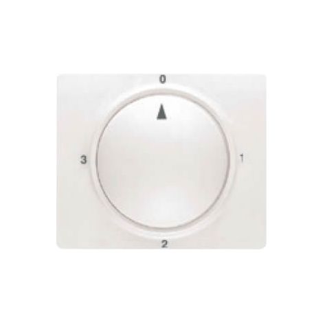 Couvercle de commutateur rotatif BLANC BJC IRIS 18796