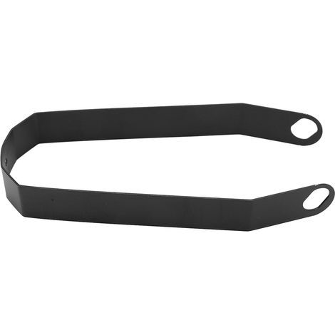 Support métallique pour pare-boue arrière de trottinette électrique - Accessoire compatible avec Ninebot MAX G30D et G30LP - Noir (1/5)