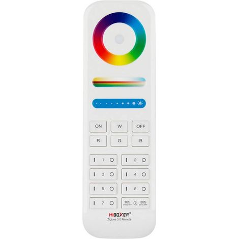 Télécommande Zigbee RGB+CCT 7 zones