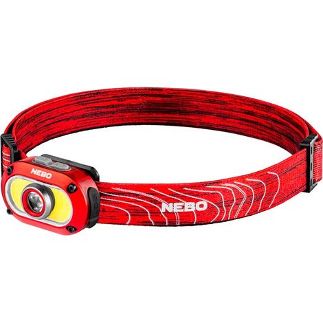 Linterna frontal recargable mycro550+, roja 550 lm