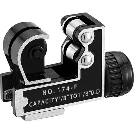 Coupe-tube — Mini-coupeur de 1/8 à 1-1/8 pouce pour la découpe de tubes en cuivre, acier inoxydable, laiton, PVC et aluminium