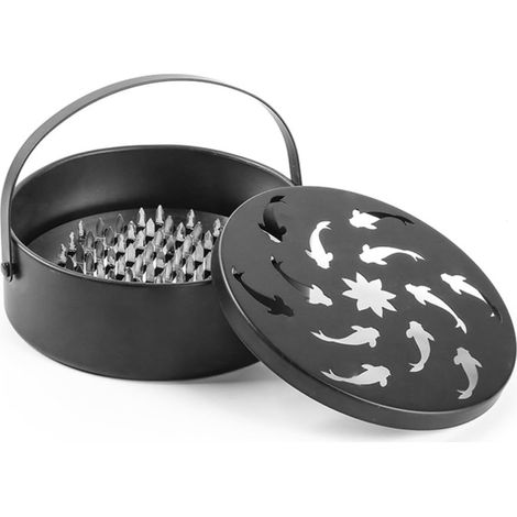 Support pour spirales anti-moustiques, portable en fer stable (1/5)