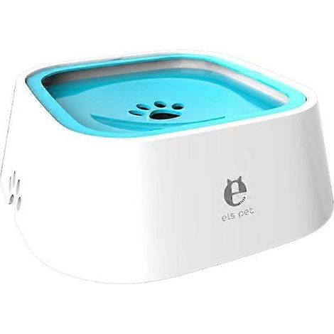 Gamelle pour chien en plastique avec distributeur d'eau, capacité de 1,5 litre, résistante et adaptée à la vaisselle. (1/5)