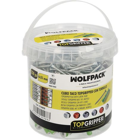 Cubo Topgripper Bimateriale Con Viti Ø 6 mm. 250 pezzi (1/5)