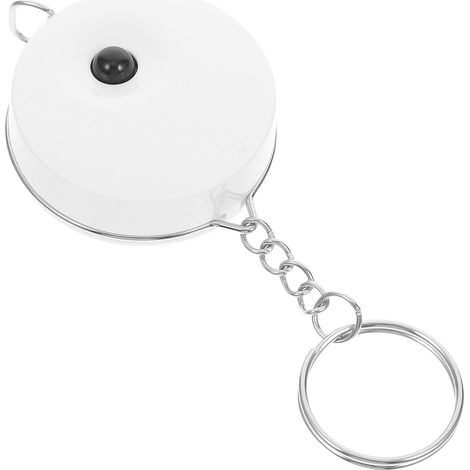 Mètre ruban de couture, ABS, blanc, pour mesures corporelles (1/5)