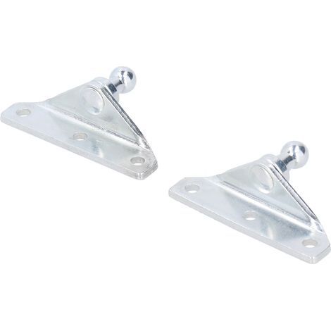 2 pièces de supports à rotule 10 mm pour ressort de jambe de force à gaz M10 Accessoire automobile (1/4)