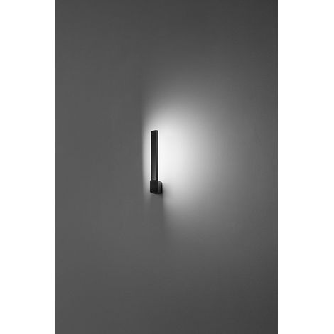 Applique Murale Led Inclinable Orientable Noire ELLE 14W Perenz