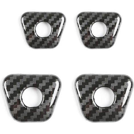 Lot de 4 pièces pour BMW Série 5 G30 (2018-2022) : cache-loquet de porte avec paillettes décoratives et autocollants. (1/4)