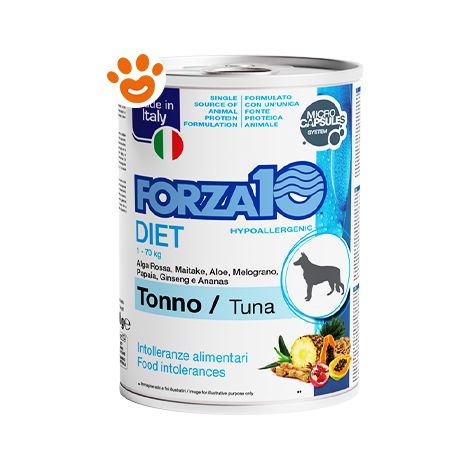 Forza10 Dog Diet Tonno - Forza10 Dog Diet Tonno - Lattina Da 400 Gr