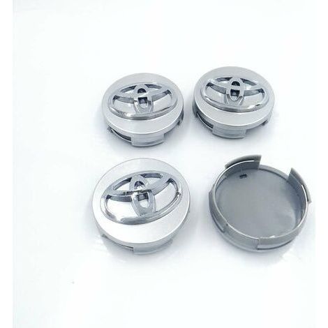 62-mm-Radnabenabdeckung – Kompatibel mit 99 % aller Felgen – ABS-Kunststoff – Einfache Clip-Montage – (1/3)