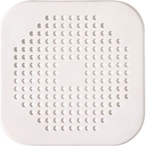 Protection de Drain, 2 Pièces Filtre à Cheveux, Protection de Drain Evier avec Ventouse, Filtre de Couverture de Drain de Baignoire, pour Douche, Baignoire et Cuisine