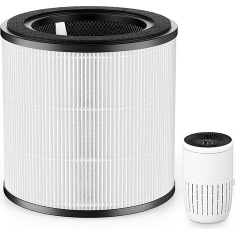 Air 2000 Filtre de rechange pour purificateur d'air Bosch Air 2000 3 en 1 H13 True HEPA avec charbon actif haute efficacité et préfiltre (1/4)