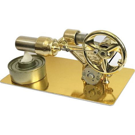 juego de generador de energía con motor de aire caliente,