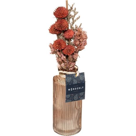Bouquet di fiori secchi wonder h28cm - Atmosphera créateur d'intérieur