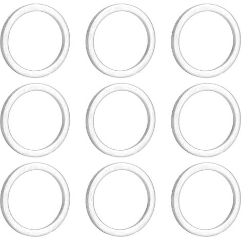 120-teiliges Set aus flachen Edelstahlscheiben, Befestigungsdichtungen für Lager, Räder, Zahnräder, Schrauben, Muttern, Edelstahl-Unterlegscheiben, Packung mit 120 Stück, Durchmesser 4807-1215-1000 (1/5)