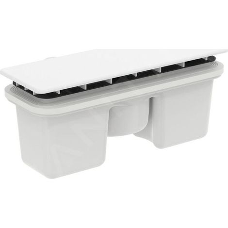 Ideal Standard Ultra Flat New - Garniture de vidage pour receveurs, blanc mat T4493V1 (1/4)
