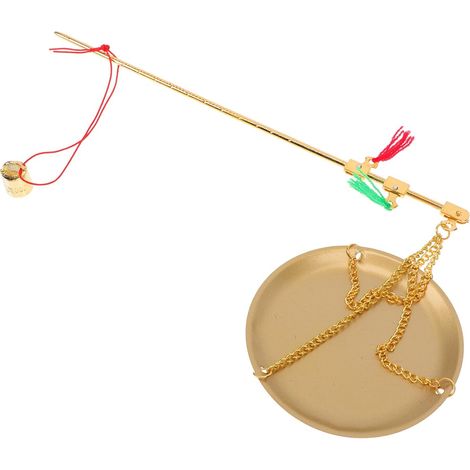 Balance Apothicaire Portable Cuivre pour Médecine Chinoise Échelle de (1/5)