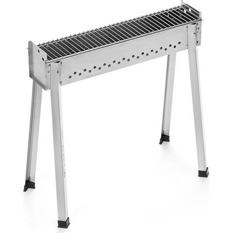 Rustella barbecue für arrosticini 67 x 28 x 67 cm aus Edelstahl
