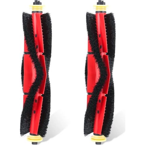 Set di spazzole originali per la pulizia (comprendente spazzola principale e spazzola in silicone) Adatto ai robot aspirapolvere Xiaomi Roborock S5 Max, S6 Pure e S6 MaxV, con accessori rimovibili e l (1/5)