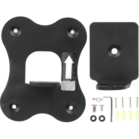 Support mural métallique pour enceintes surround arrière, compatible avec les barres de son Samsung SWA 9500S, XZ, HW Q900A, HW Q800A et HW Q700A. (1/5)