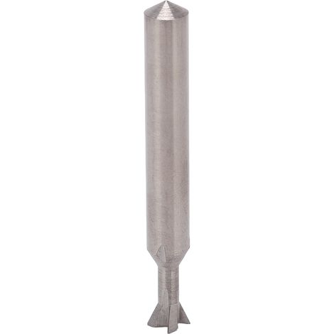 Fraise à queue d'aronde en carbure, queue de 6 mm de diamètre, 4 dents, longueur 50 mm, fraise universelle à queue d'aronde 65° (1/5)