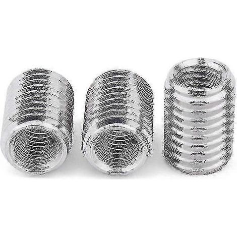 Raccord fileté extérieur M12 intérieur M10 (5 pièces) - Adaptateur pour tube creux fileté intérieur/extérieur - Vis à sertir pour convoyeur (1/4)