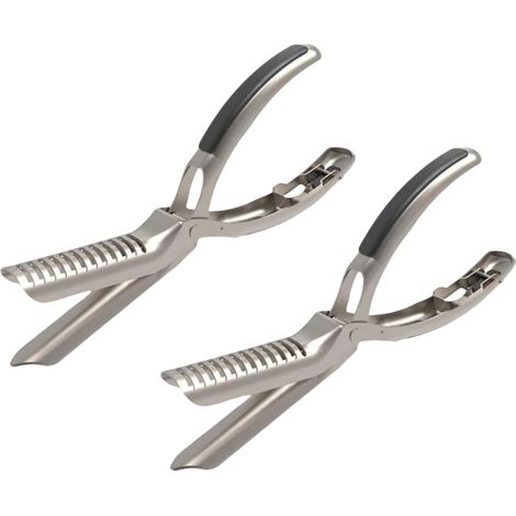 Kit d'outils pour retirer les membranes de côtes en acier inoxydable, l'outil ultime préparation des amateurs barbecue, design ergonomique un retrait facile - (1/5)