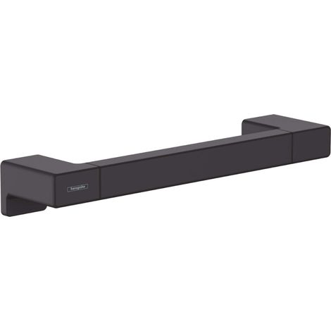 Hansgrohe AddStoris - Agarradero, longitud 35 cm, negro mate 41744670 (1/2)