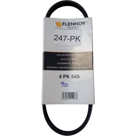4pk545 cinghia poly-v alternatore servizi marca flennor (1/5)