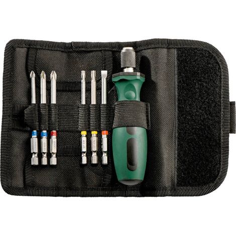 Metabo - set di 7 pezzi di punte allungate, lunghezza 89 mm 626723000 (1/2)