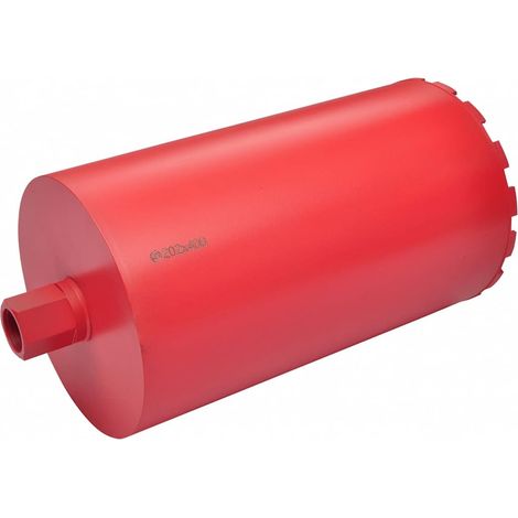 Couronne diamant pour carotteuse électrique forage à sec et humide raccord 1 1/4" Ø 202 x 400 mm (1/4)