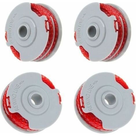 Bobine de fil de rechange pour débroussailleuse 1,5 mm 10 m ABS durable et nylon Alimentation automatique Lot de 4 pièces - FLY021 (1/5)
