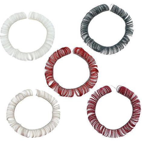 Perruques à frange pour poupée (lot de 5) (1/3)