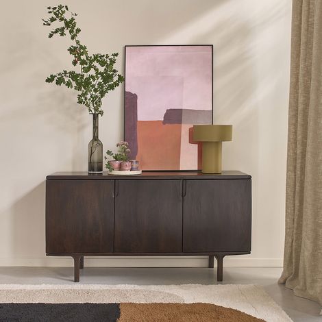 Buffet en manguier massif 150 cm (1/5)