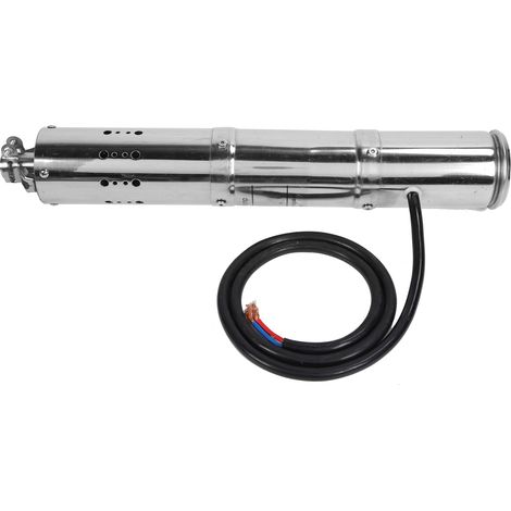 Pompe immergée 12V DC à aimant permanent, moteur sans balais, contrôleur MPPT intégré S122T30, panneau solaire, forage, irrigation, 30W (1/5)