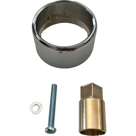 Prolunga per incasso doccia Ø40 mm Paini Rubinetterie 67CR690P Cromo (1/2)