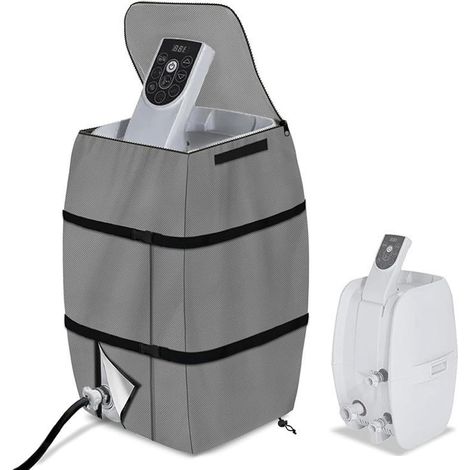 Comment fabriquer votre propre chauffeur en spa Tissting, protège gel hivernale, tissu Oxford argenté 420D, résistance et l'eau et à la poussière (gris) (1/5)