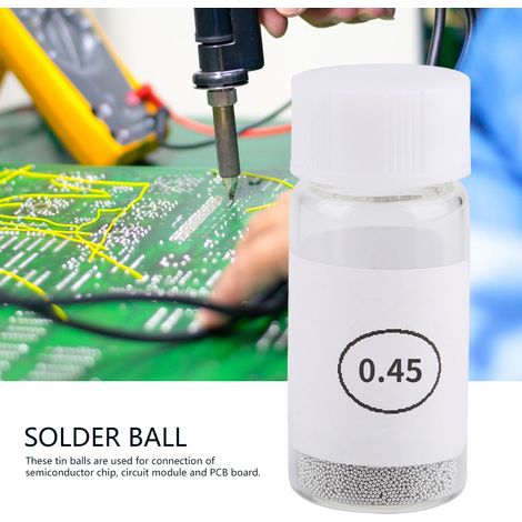 Stencil universel 0,45mm billes de soudure BGA pour reballing PCB, kit de réparation thermique, composants électroniques, précision élevée. (1/5)