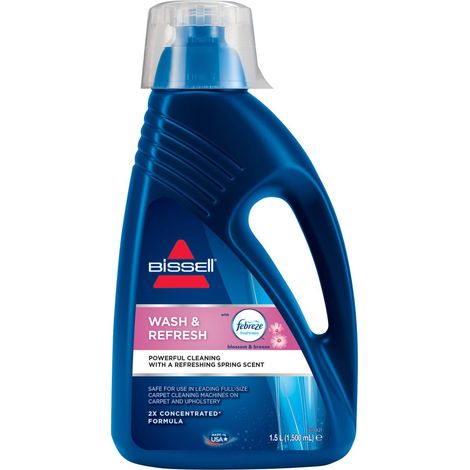 Limpiador de alfombras bissell wash & refresh 1.5 litros concentrado