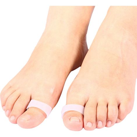 Bague orteil silicone amincissante pour perte de poids, massage des pieds, réduction de poids, autocollant santé minceur (1/5)
