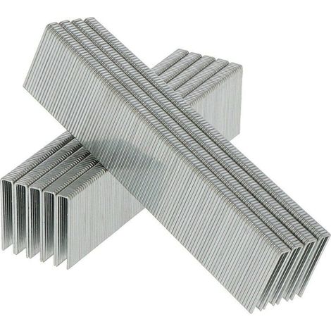 GRAFFETTE PUNTI METALLICI SPILLE GRAFFE 5000 PZ SPILLATRICE 5,8 x 25mm 598HO (1/2)
