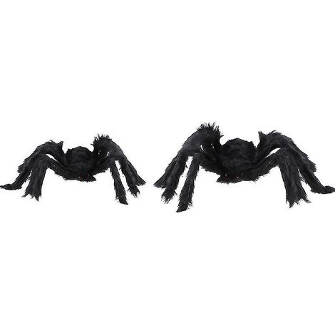 2 Stück Spinnenspielzeug für Halloween-Dekoration